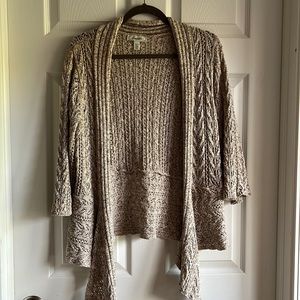 EUC Dress Barn Lightweight Open Front Sweater/Cardigan